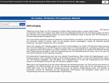 Tablet Screenshot of cnc-lehrgang.de